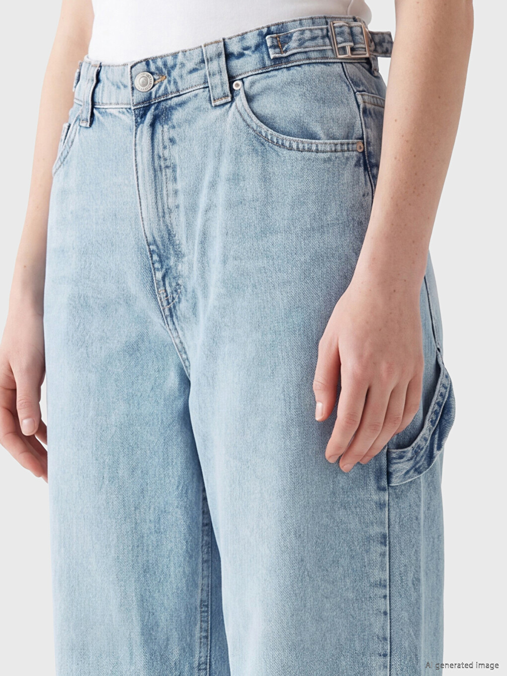Baggy Fit Women's Jeans-2
