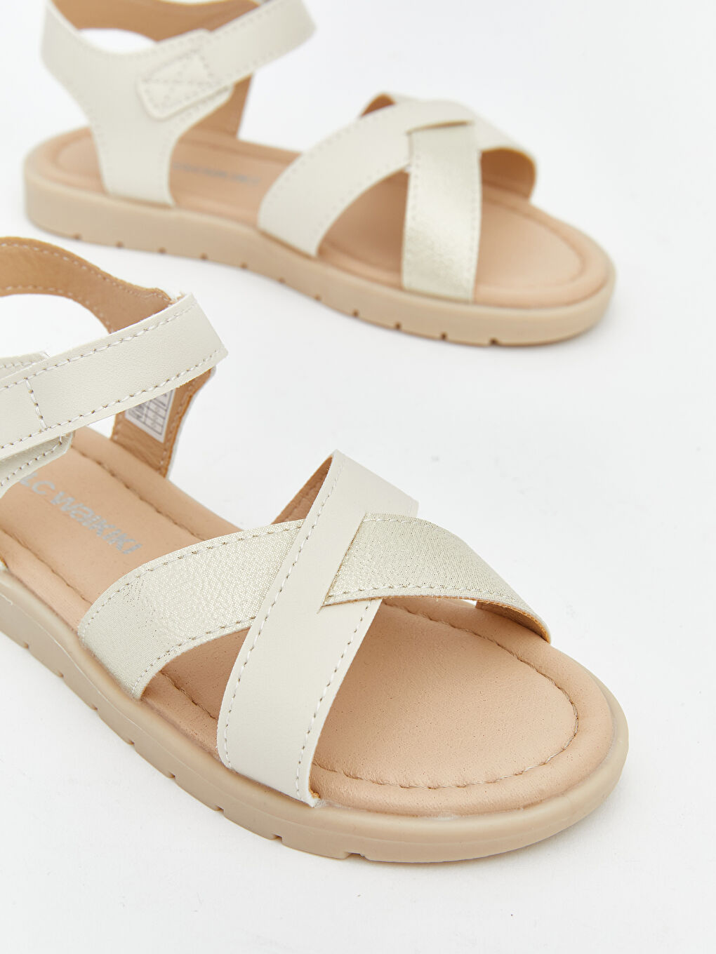 Cross-Strap Sandals for Baby Girls-2