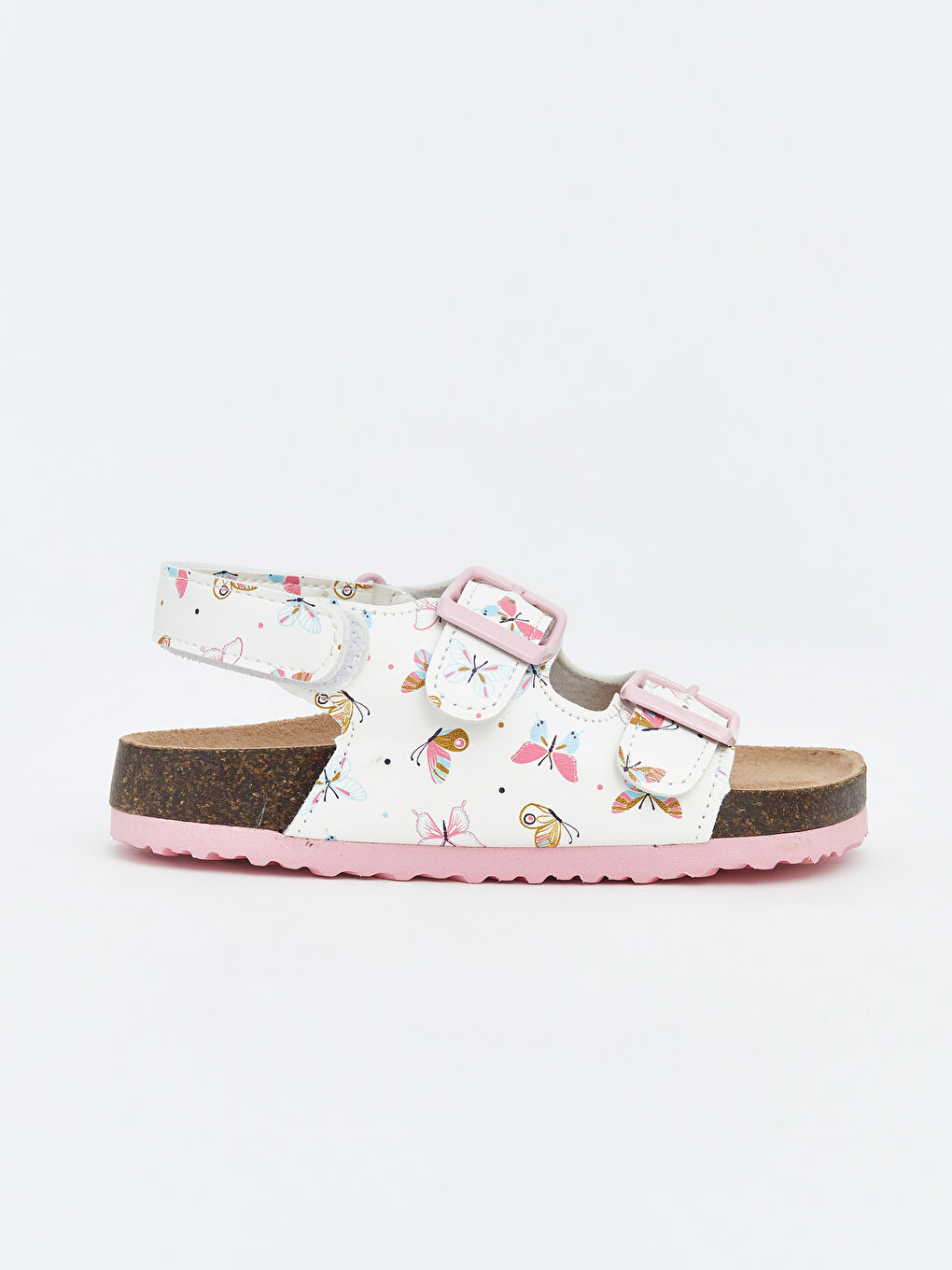 Butterfly Printed Baby Girls' Sandals-1