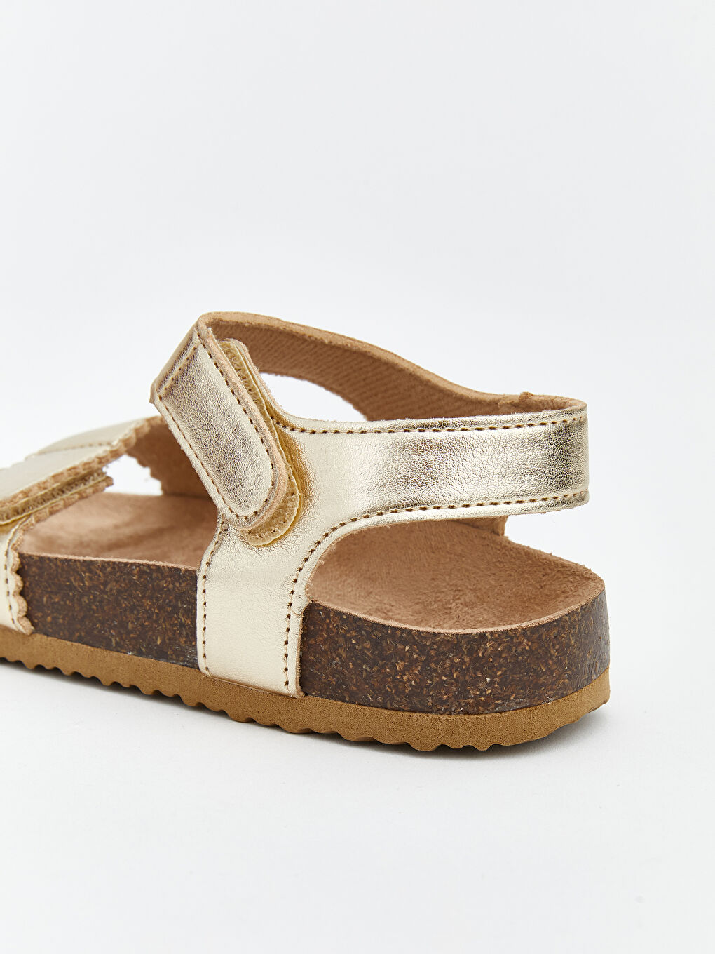 Faux Leather Baby Girls' Sandals-4