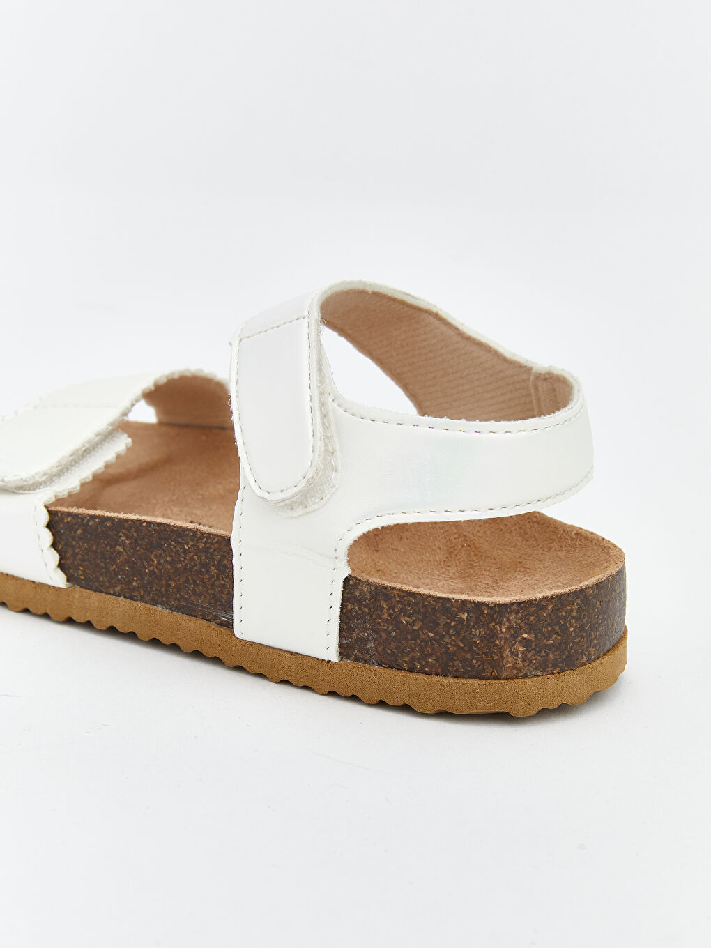 Faux Leather Baby Girls' Sandals-4