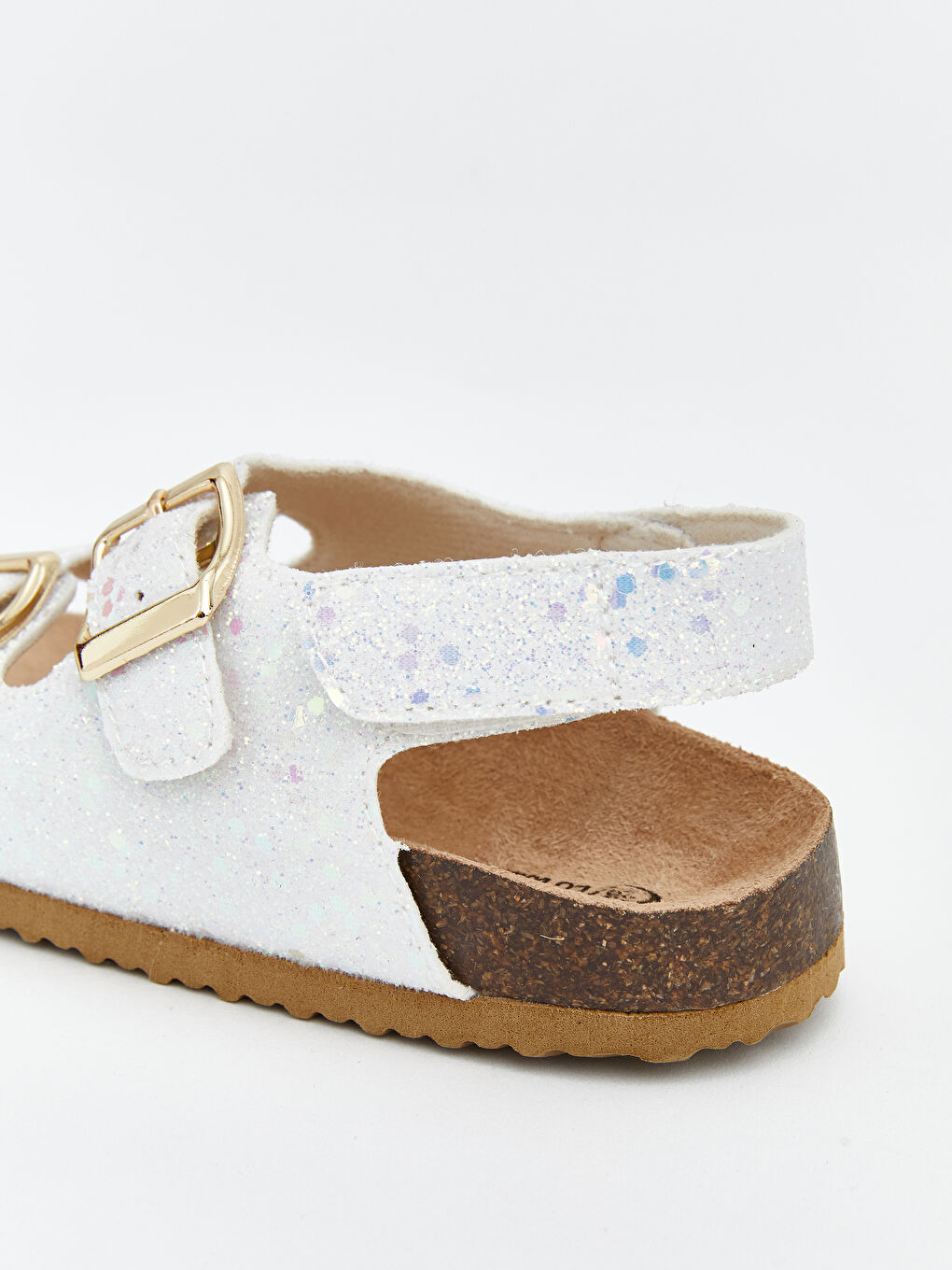 Faux Leather Baby Girls' Sandals-4