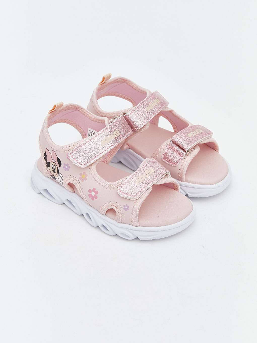 Minnie Mouse Printed Baby Girls' Sandals-1