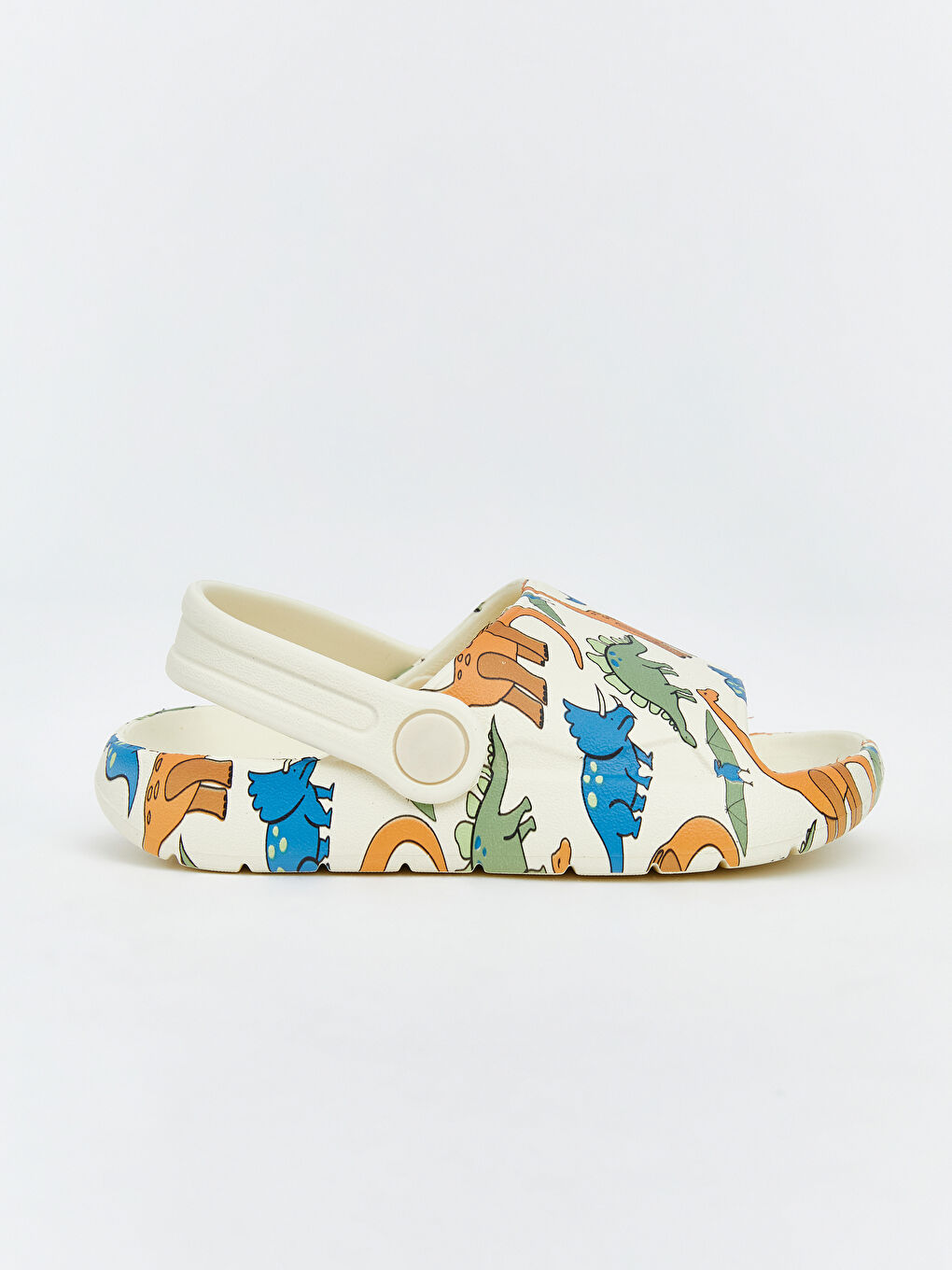 Dinosaur Print Baby Boy Sandals-1