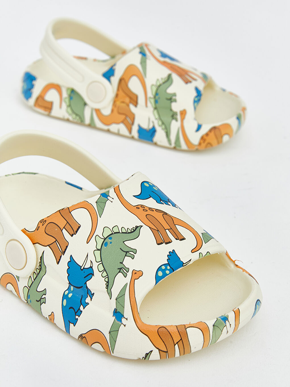 Dinosaur Print Baby Boy Sandals-2