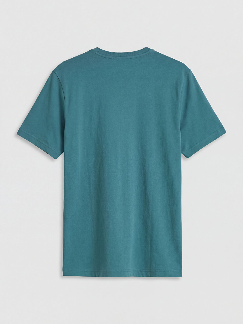 Petrol Antalya Baskılı Bisiklet Yaka Erkek Tişört-1