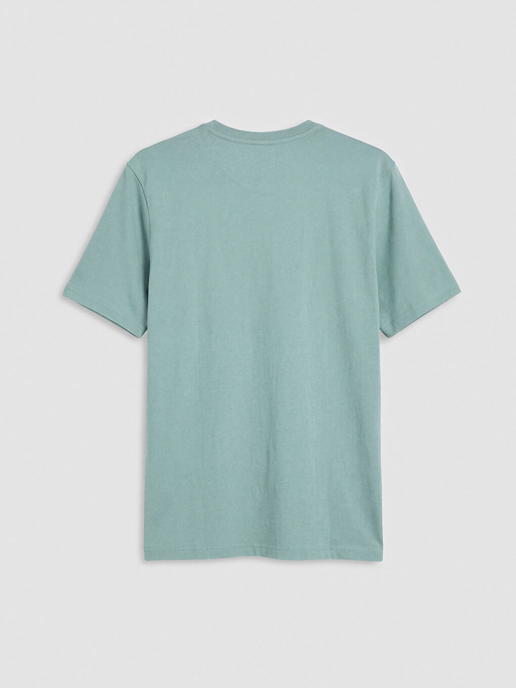 Mavi Bisiklet Yaka Antalya Baskılı Erkek Tişört-1