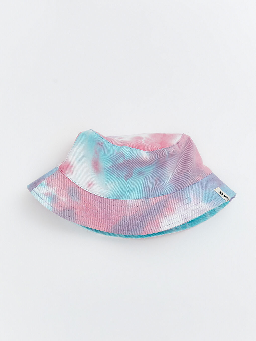 قبعة دلو كتلة الألوان للبنات-1