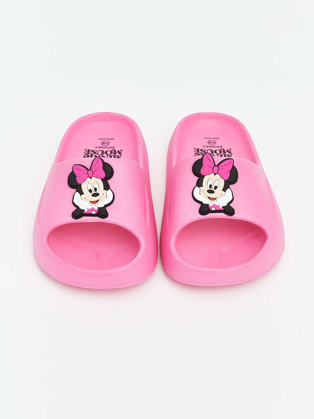 Minnie Mouse Printed Baby Girls' Sliders-2