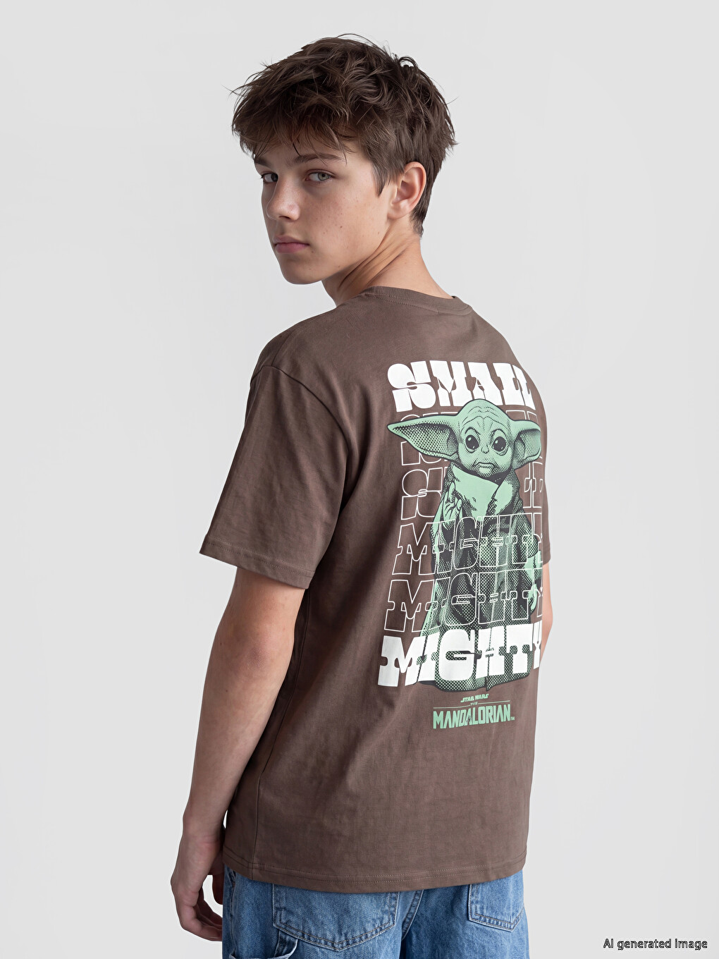The Mandalorian Printed Boys' T-Shirt-1