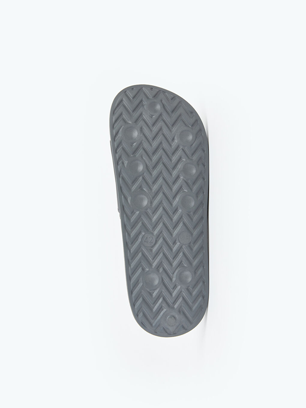 Мужские тапочки с широкой лентой и геометрическим узором-3