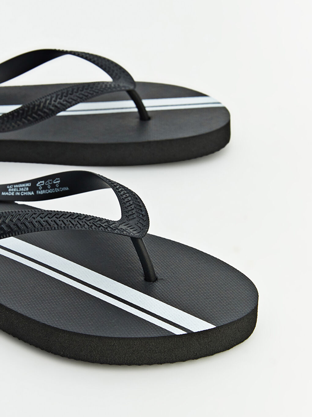 Men's Striped Beach Sliders-1