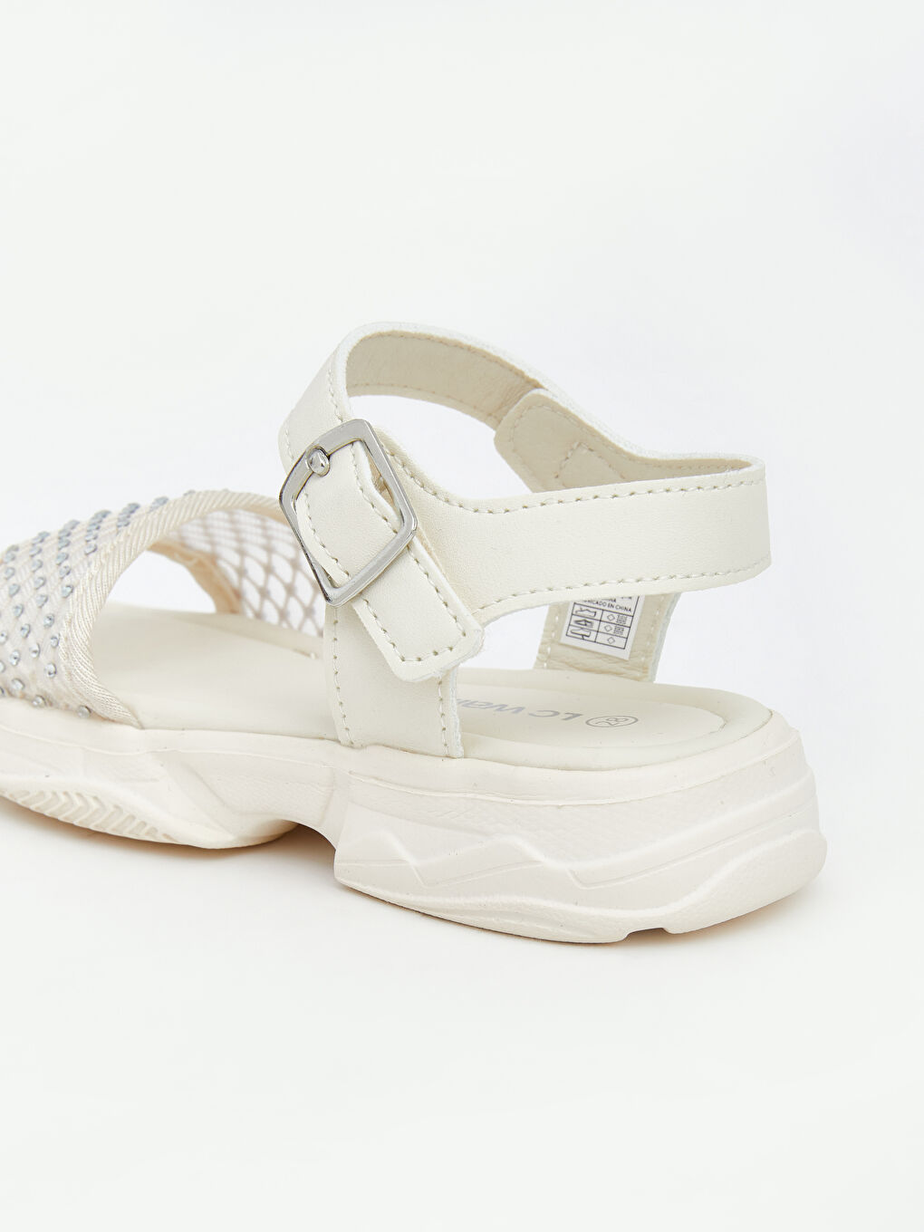 Faux Leather Baby Girls' Sandals-4