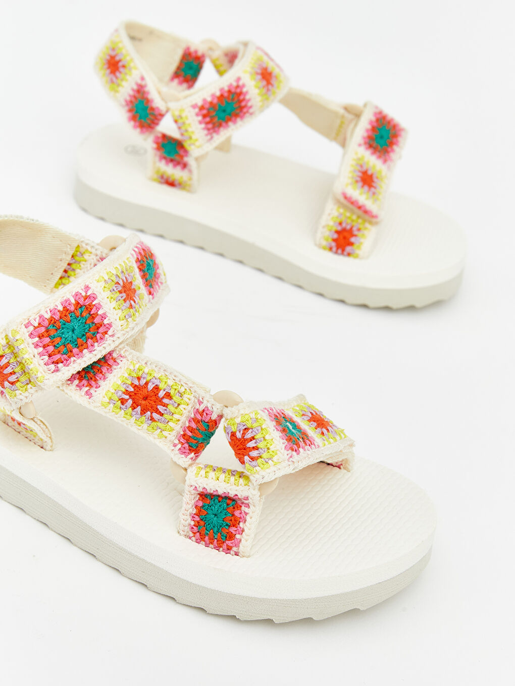 Color Block Baby Girls' Sandals-2