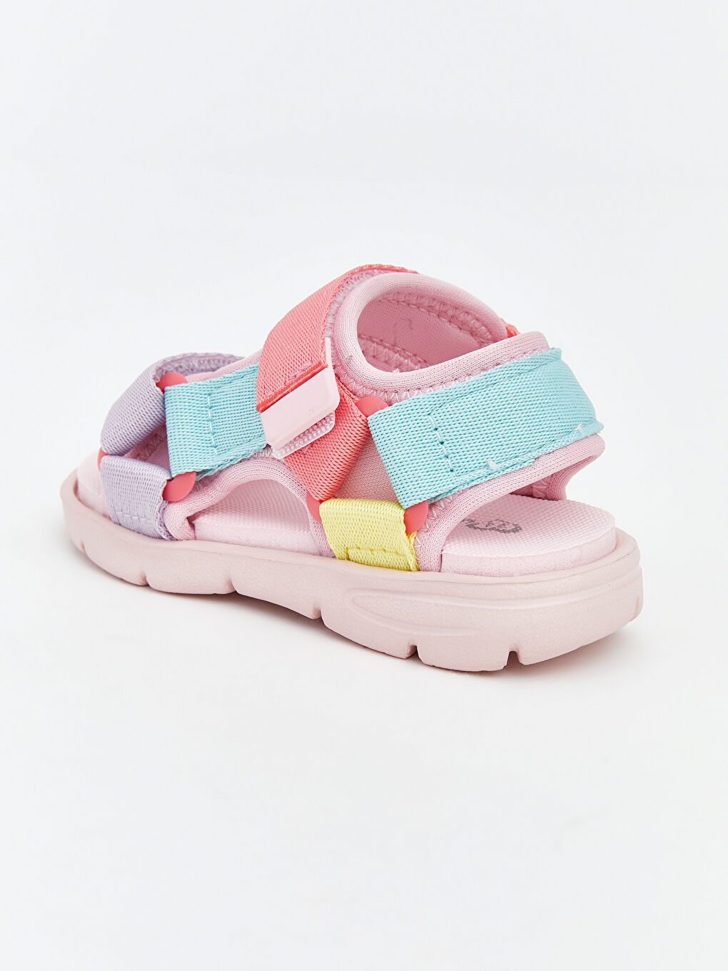 Color Block Hook and Loop Baby Girls' Sandals-4