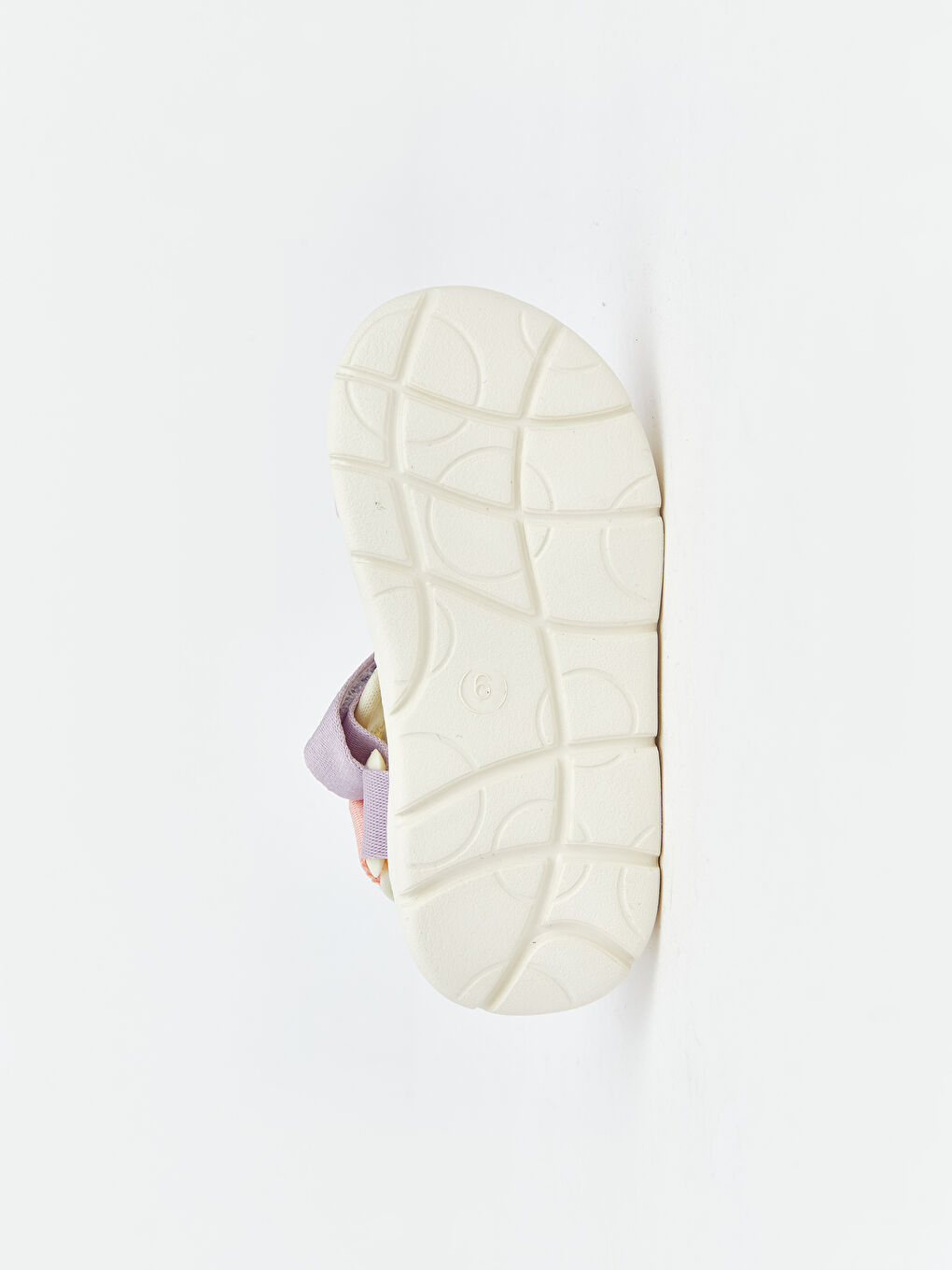 Renk Bloklu Cırt Cırtlı Kız Bebek Sandalet-3