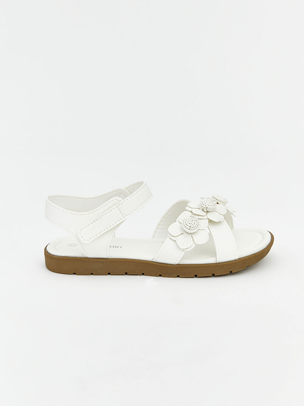 Faux Leather Girl's Sandals-1
