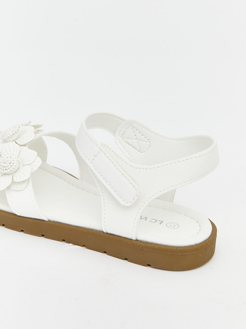 Faux Leather Girl's Sandals-4