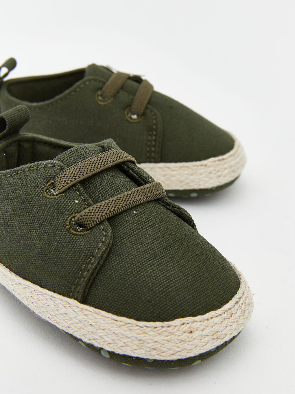 Baby Boy KHAKI Pram Shoes-2
