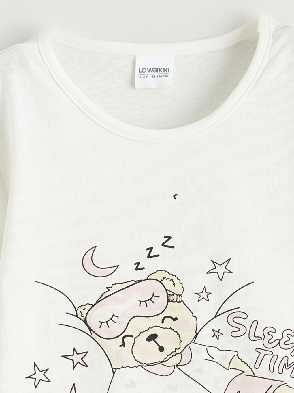 Printed Girls' Shortie Pyjama Set-2