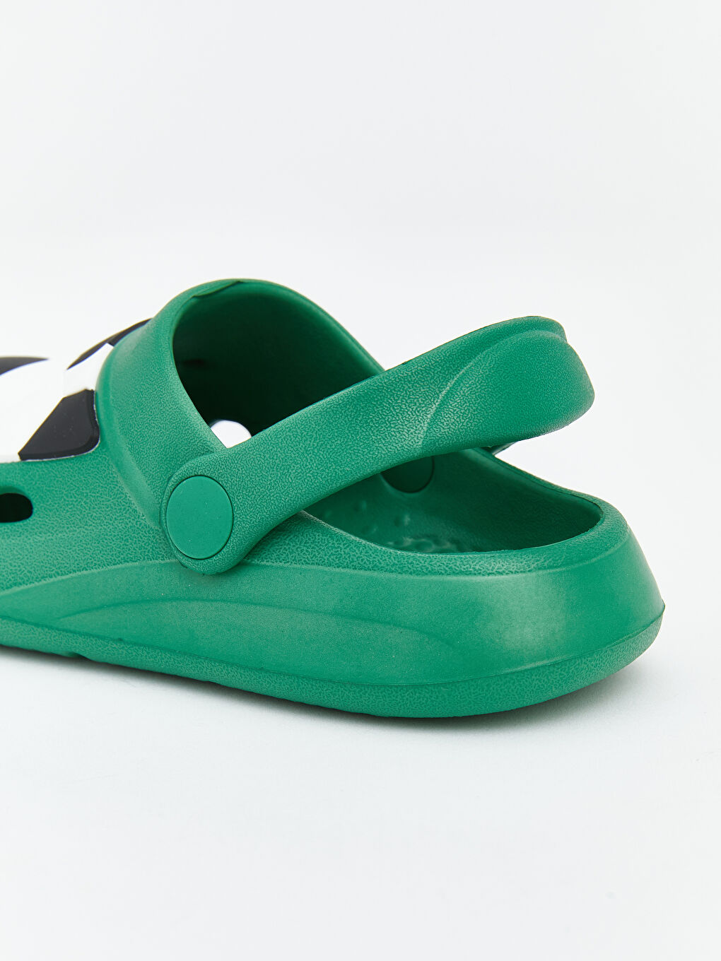 Футбол принті бар ұлдарға арналған сандалдар-4