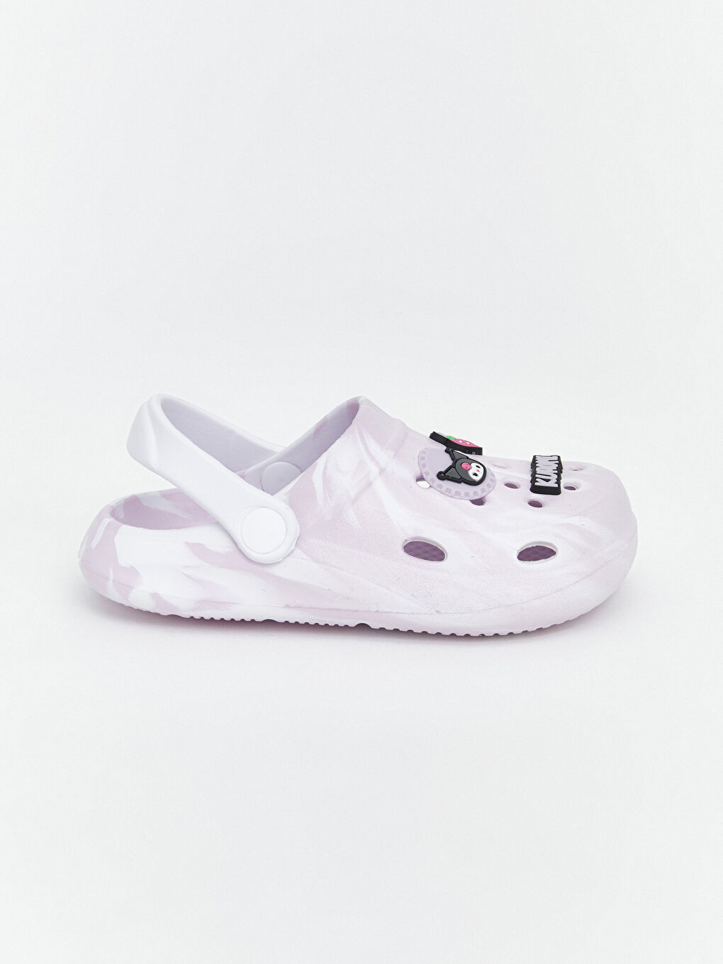 Girl LILAC Clogs-1