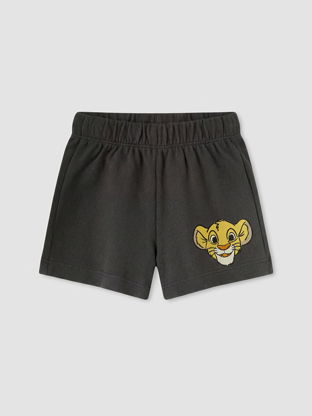 Yeşil Aslan Kral Baskılı Erkek Bebek Tişört ve Şort Takım-2