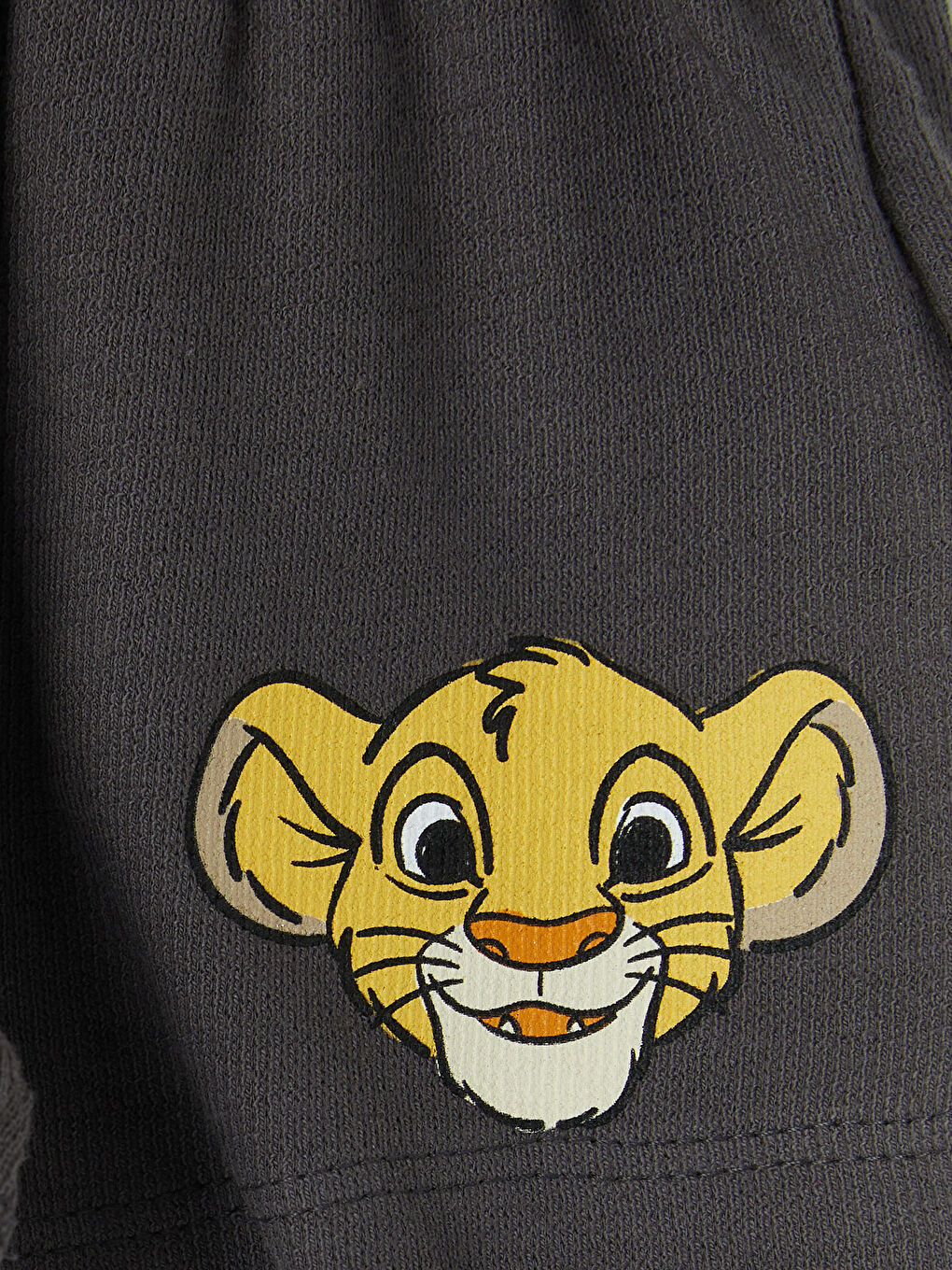 Yeşil Aslan Kral Baskılı Erkek Bebek Tişört ve Şort Takım-4