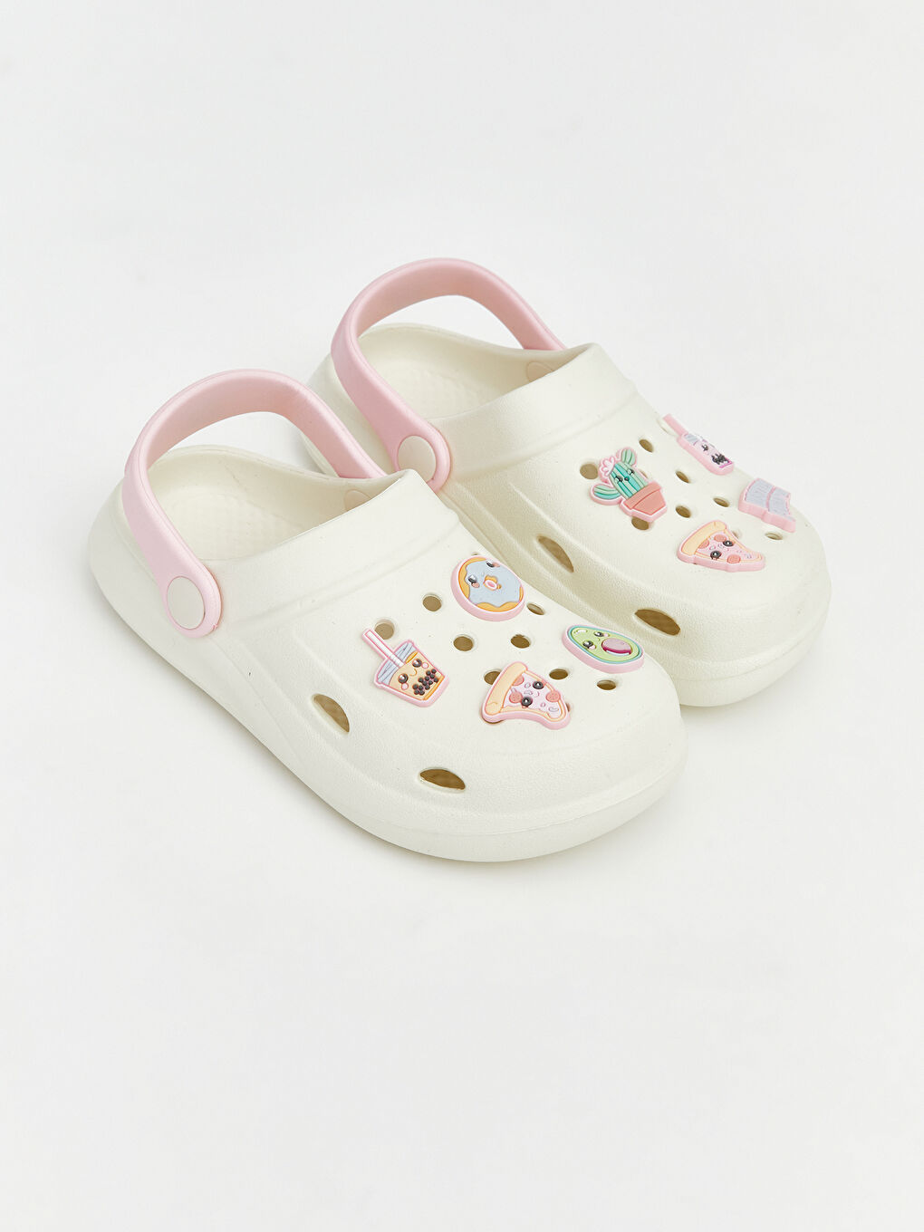 Girl ECRU Clogs