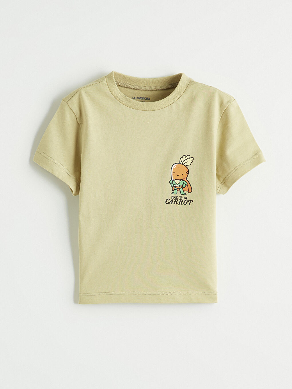 Haki Baskılı Erkek Çocuk Tişört