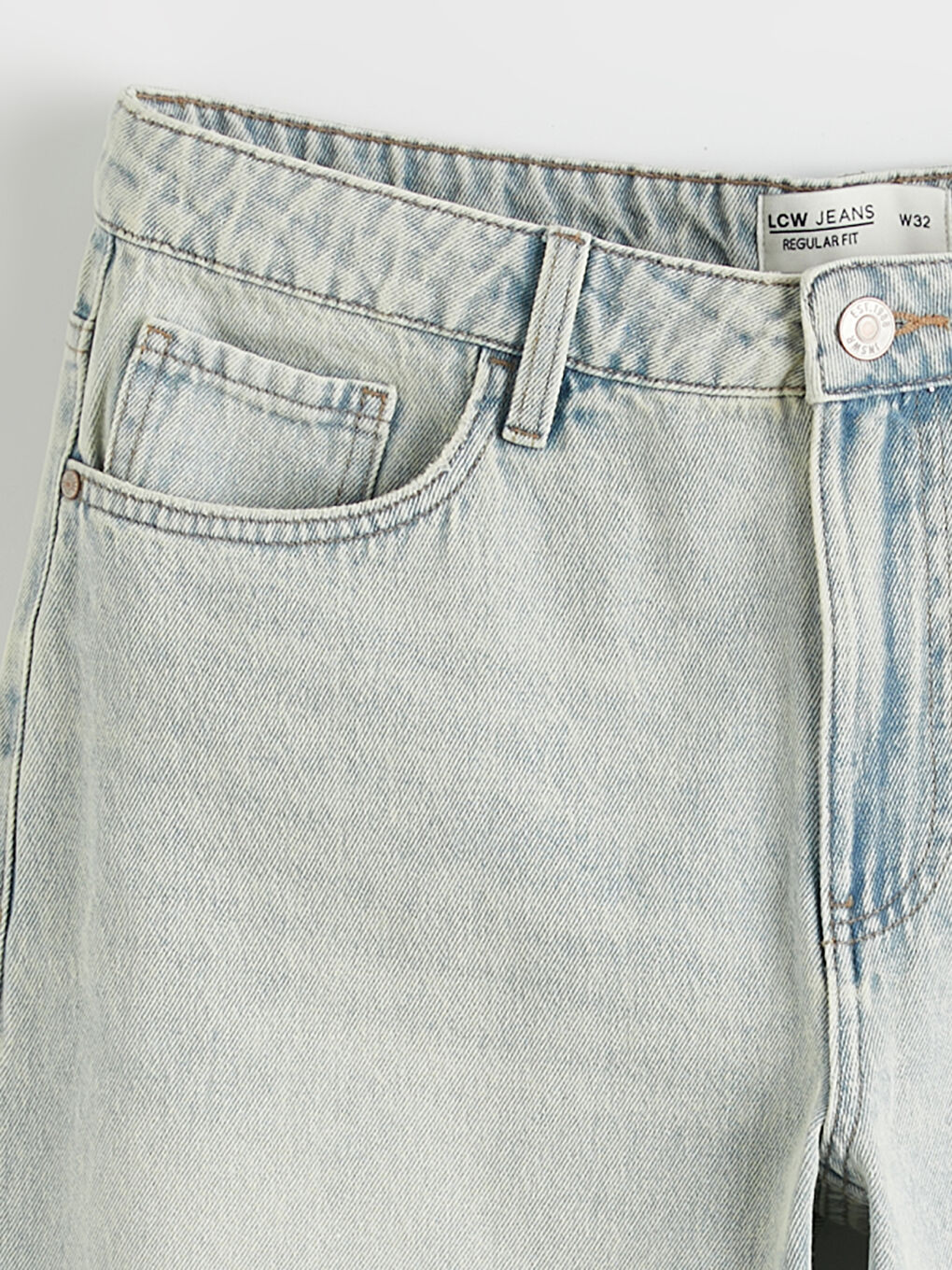 Man INDIGO Denim Shorts-6