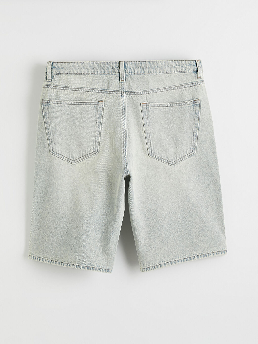 Man INDIGO Denim Shorts-7