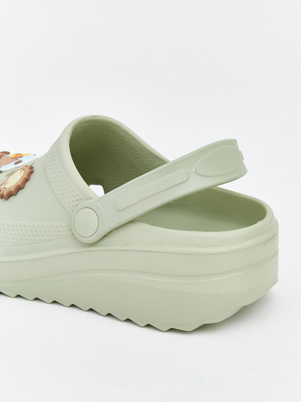 Жіночі пляжні сандалі з принтом-4