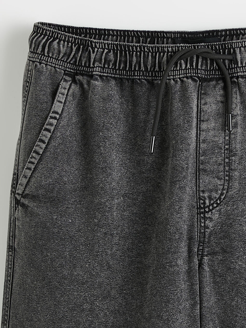 Short en jean homme coupe ample-5