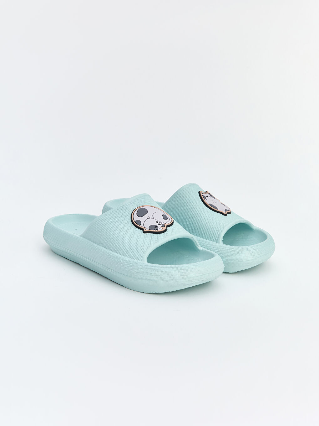Cat Printed Women's Sliders