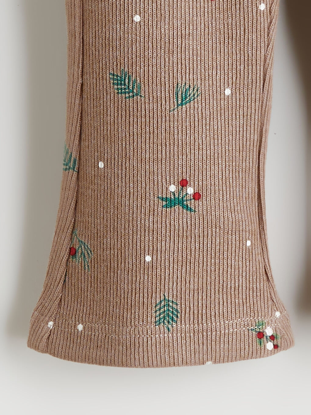 Baby Girl Printed Flared Leggings-1