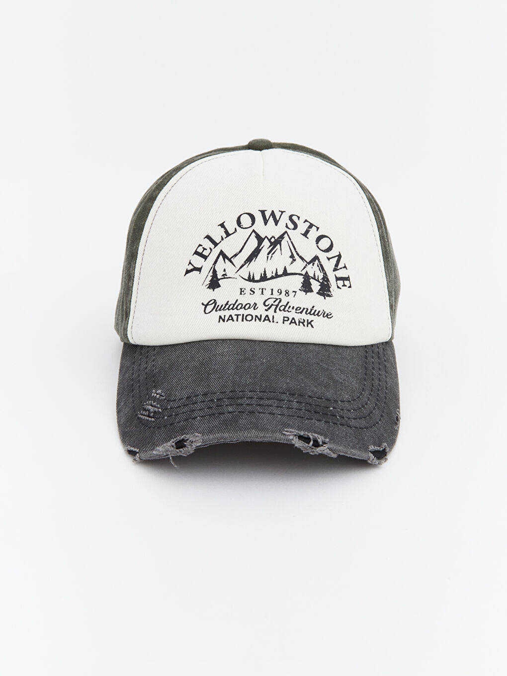 Karışık Baskılı Erkek Kep Şapka