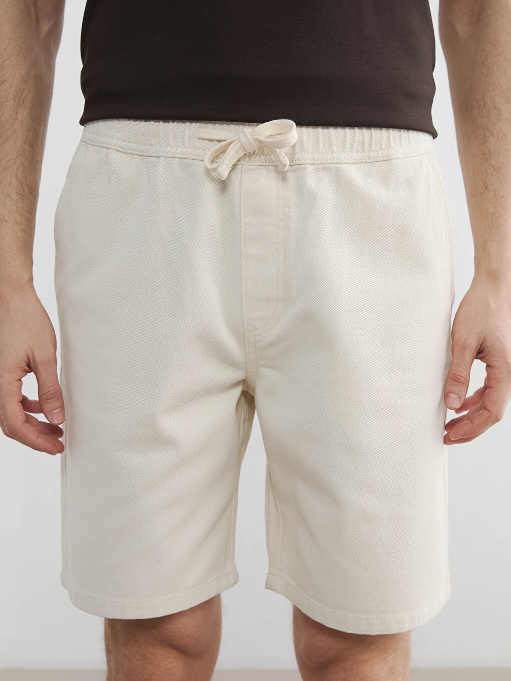 кең қондырмалы ерлер джинсы шолақ шалбары-2