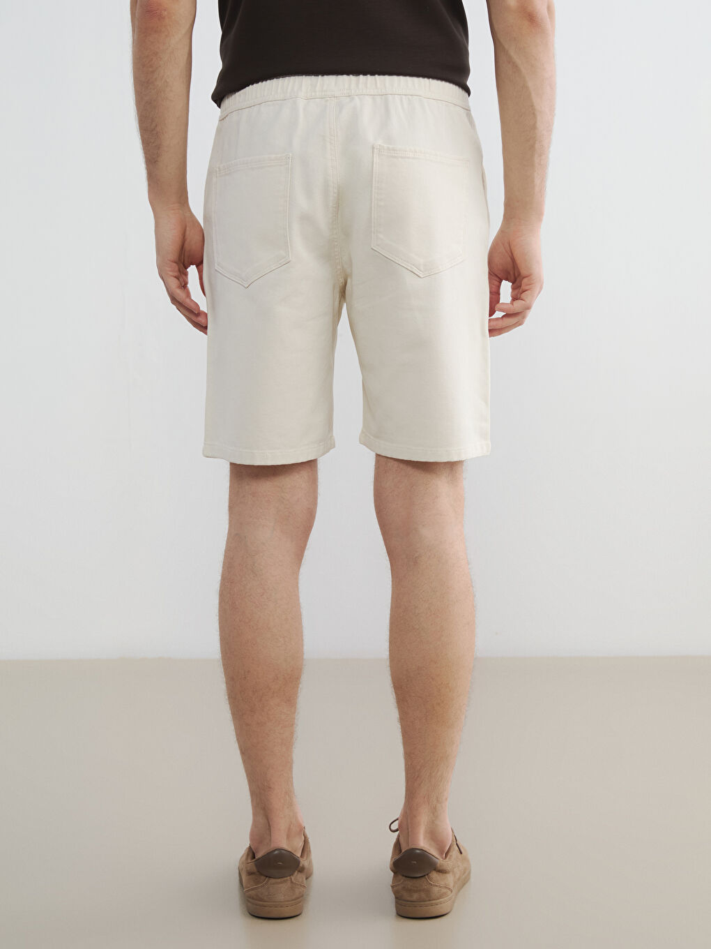 кең қондырмалы ерлер джинсы шолақ шалбары-3