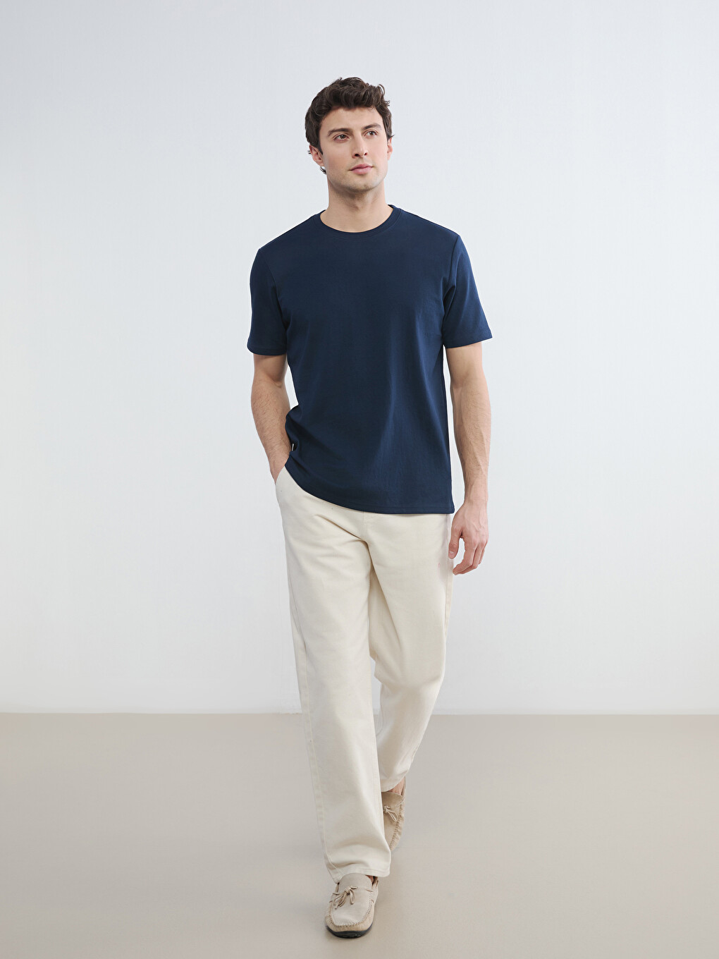 Crew Neck Men's T-Shirt-1