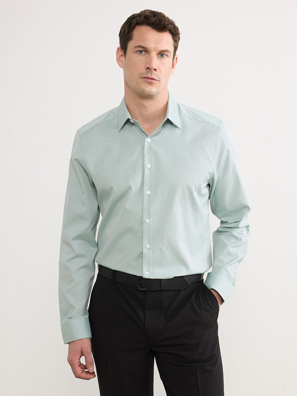 Man GREEN Shirt
