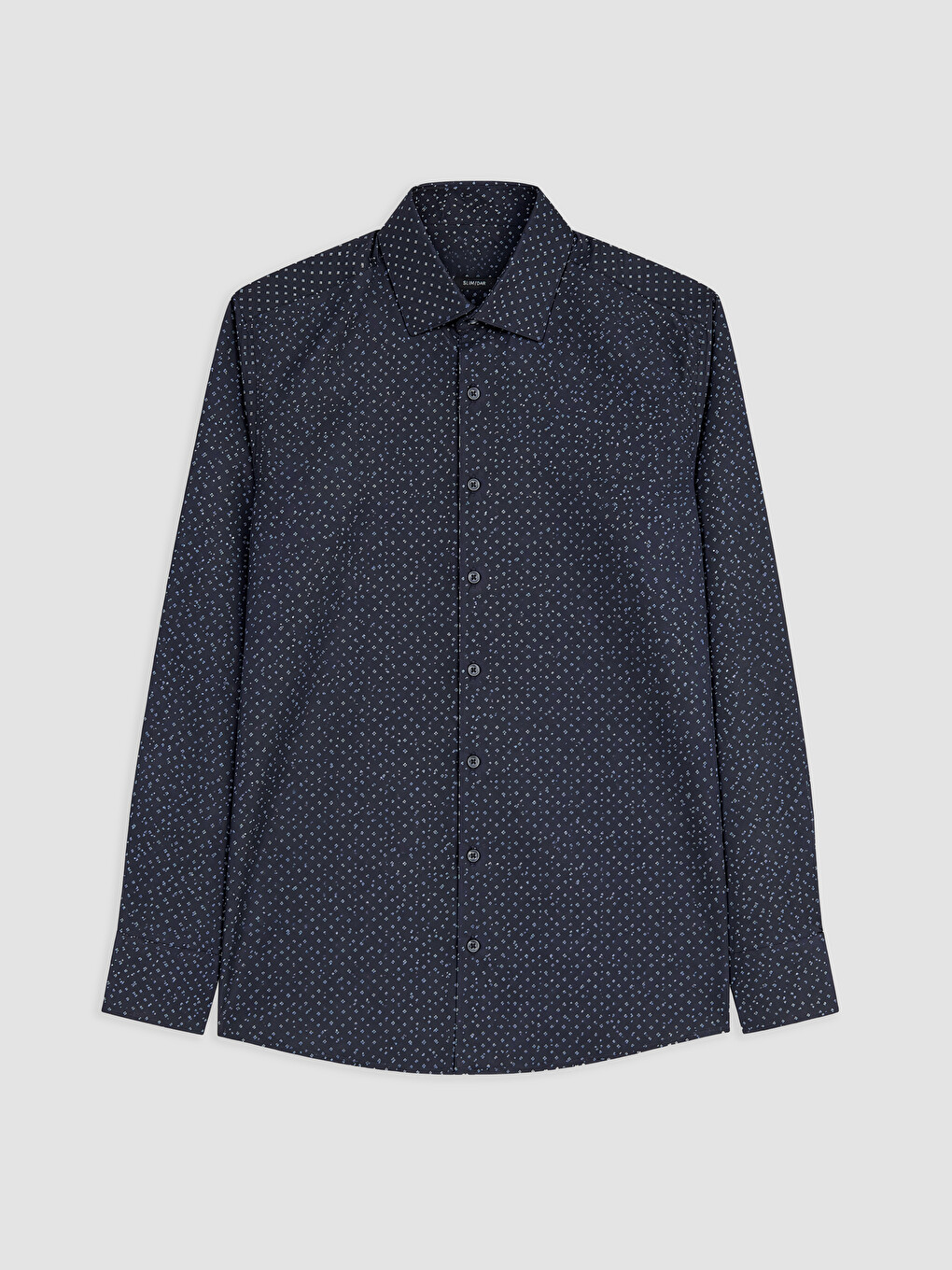 Slim Fit Desenli Erkek Gömlek