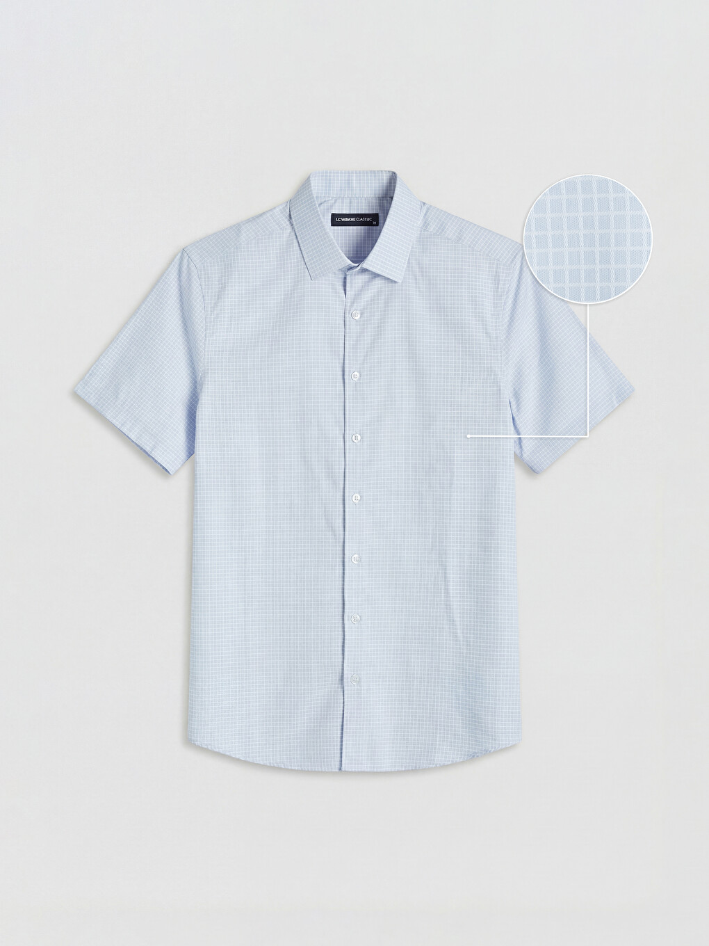 Slim Fit Desenli Erkek Gömlek-4