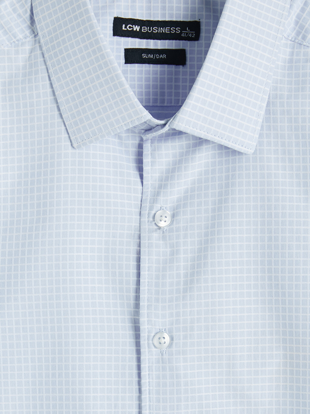 Slim Fit Desenli Erkek Gömlek-6