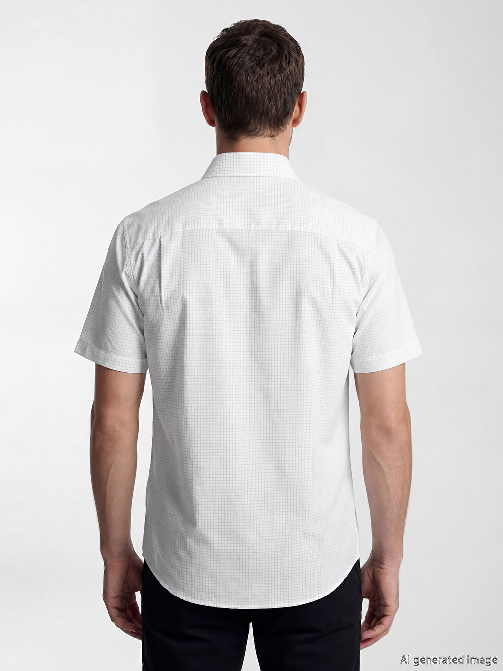 قميص أبيض رجل-3