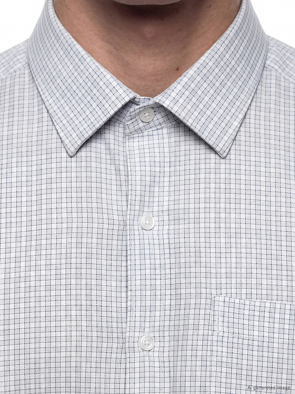 Regular Fit Plaid Men's Shirt-2
