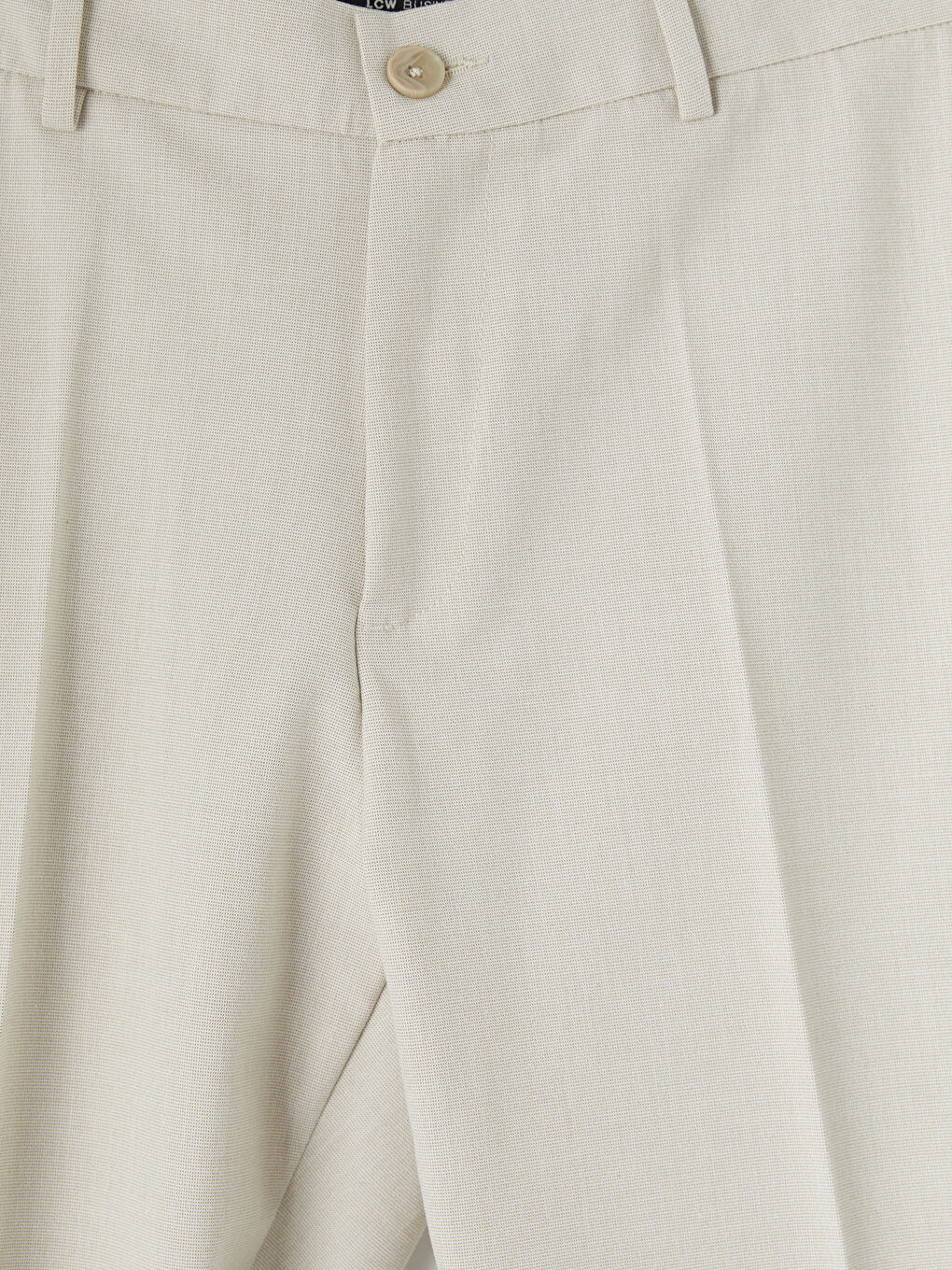 Bej Slim Fit Erkek Kumaş Pantolon-2