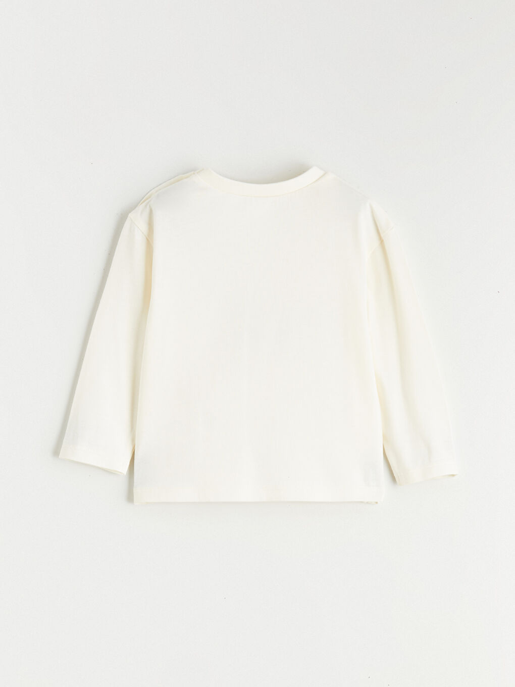 Ekru Minnie Mouse Baskılı Kız Bebek Tişört ve Tayt-4