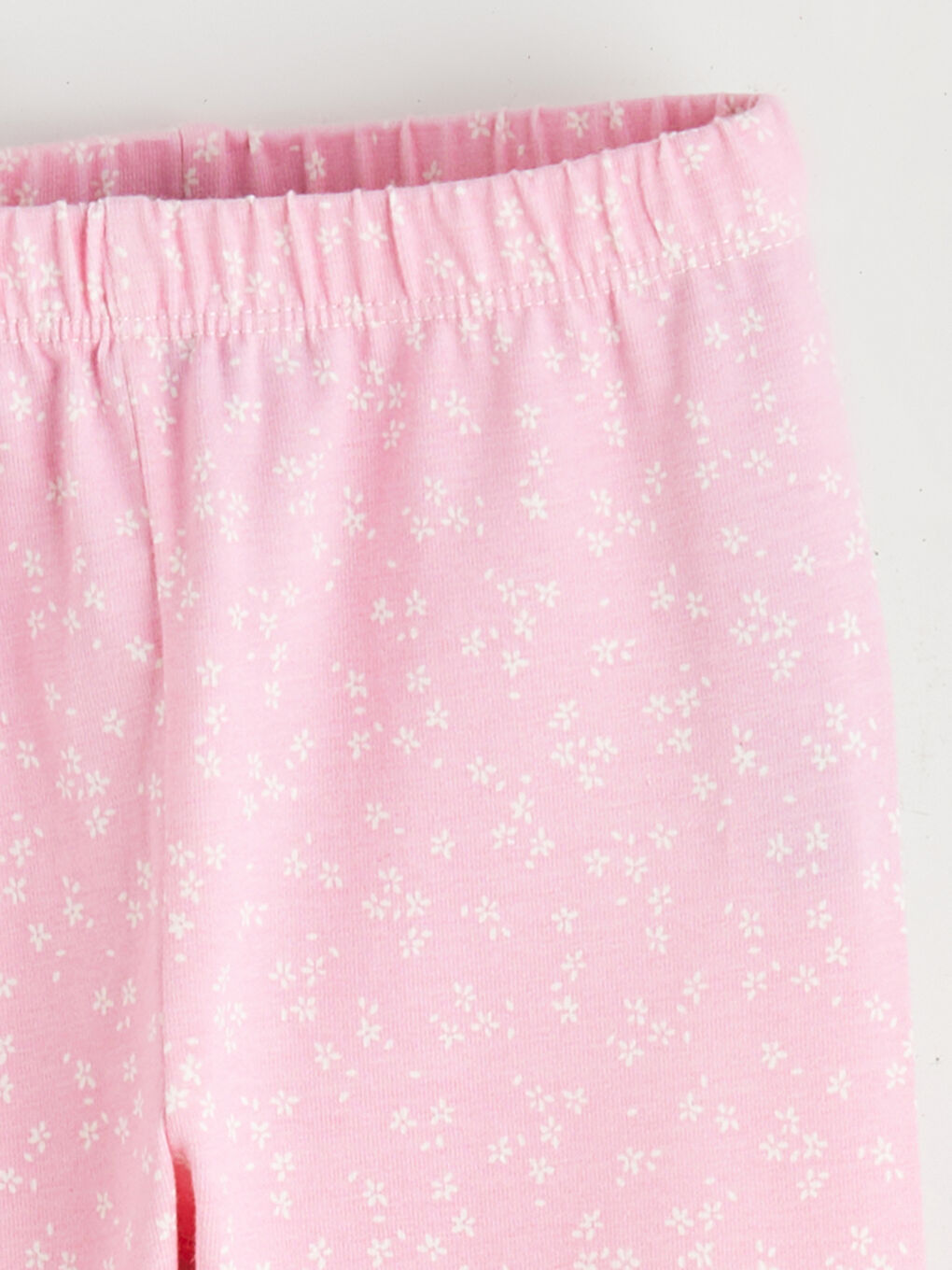 Ekru Minnie Mouse Baskılı Kız Bebek Tişört ve Tayt-6