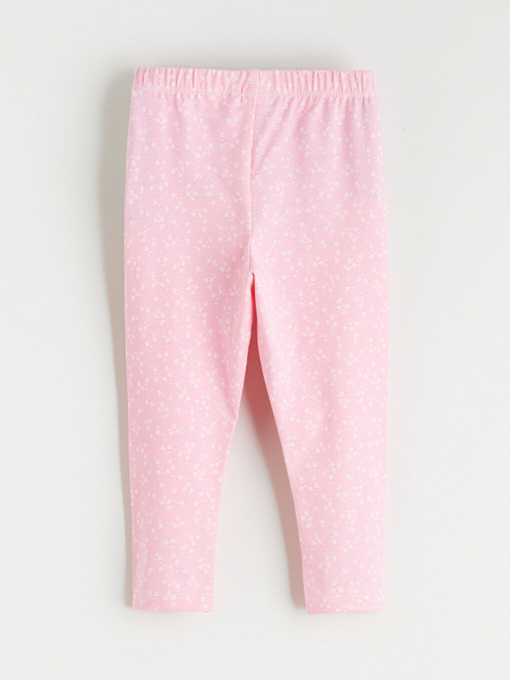 Ekru Minnie Mouse Baskılı Kız Bebek Tişört ve Tayt-7